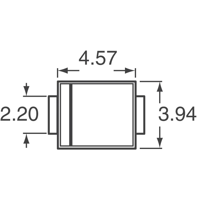 S3B-E3/57T Vishay General Semiconductor - Diodes Division  Diodi - Raddrizzatori - Singoli